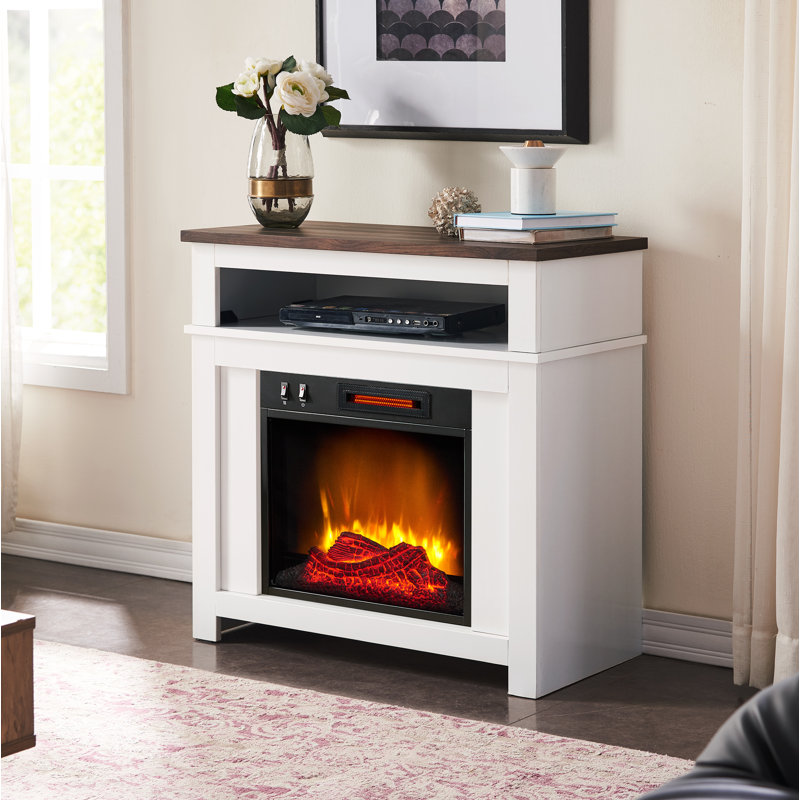 Red Barrel Studio® Pastura Small Spaces Electric Fireplace